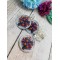 Set náušnice a náhrdelník -jesenná kytica